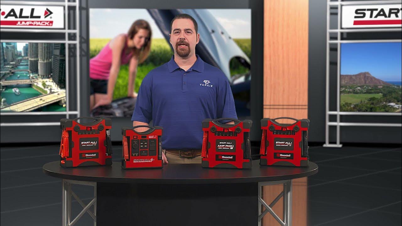 Start All Jump Pack Series of 12V and 24V Systems YouTube
