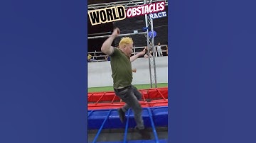 Almost destroys obstacle course #shorts #shortsfeed #shortvideo #lapistadelinfante