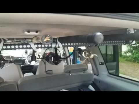 EASY Vehicle Fishing Rod Rack DIY! SUV/Truck 