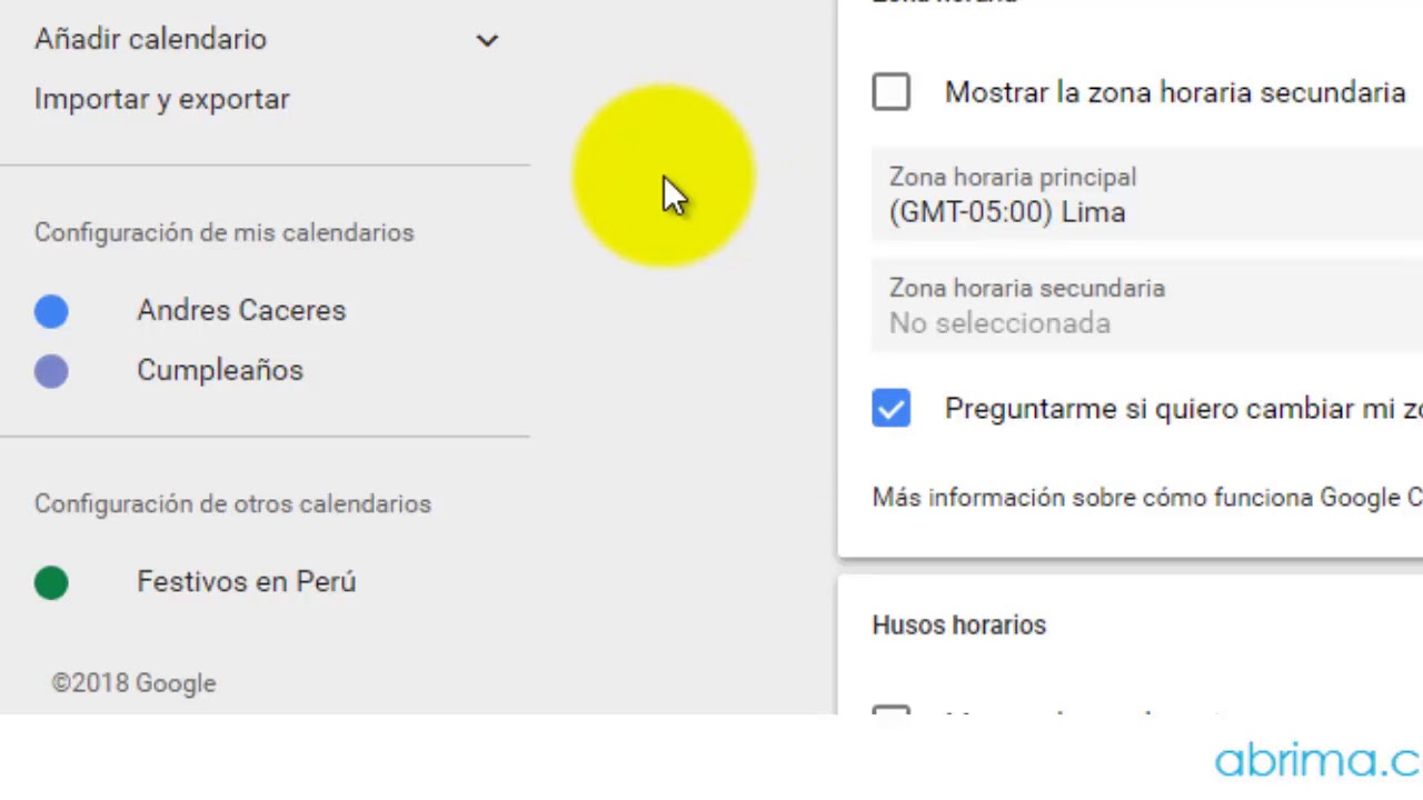 Como Crear Otro Calendario En Google Calendar Youtube como crear un calendario en google