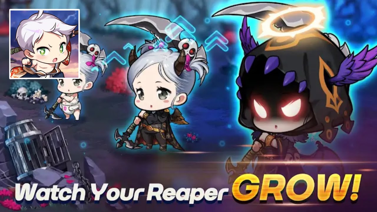 Tiny Reaper: Reborn Gameplay (Android & iOS)