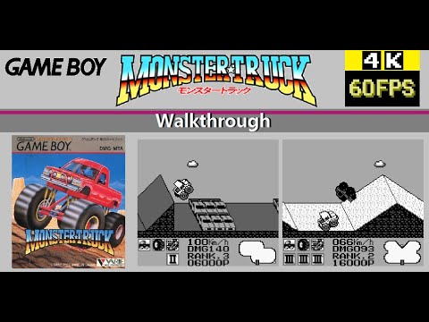 MONSTER TRUCK WARS ゲームボーイソフト USHRA Monster Truck Wars - Game Boy Roulette Ep. 112 - YouTube