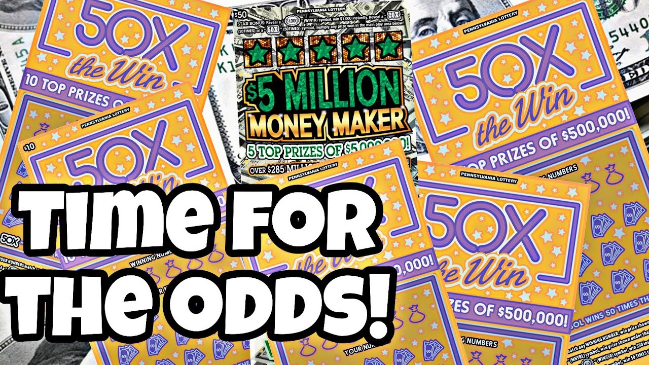 Pa Lottery 🟢 50X the Wins and 50 Money Maker Scratch Off Tickets All