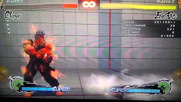 Evil Ryu Unblockable on C Viper of Back Throw