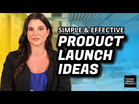 The BEST 10 Product Launch Ideas to Boost Your Sales - video from Young Urban Project