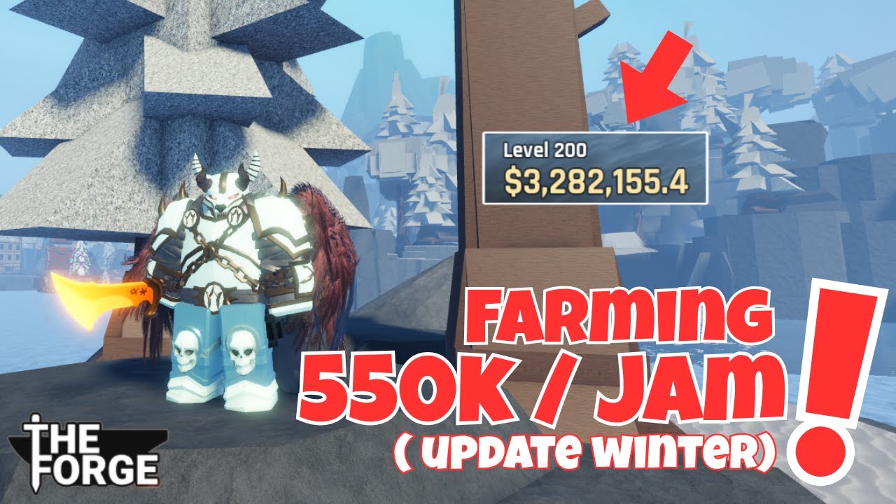 Lakukan Sebelum Di NERF! Update Cara Mendapatkan Banyak Uang di The Forge!! Roblox