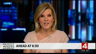 NBC Kate Snow Farting slip up