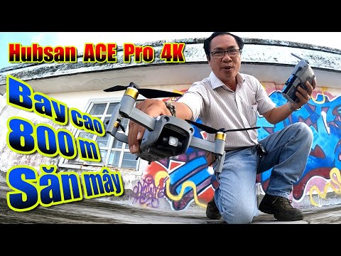 Video Flycam Hubsan ACE Pro - Mở hộp và bay cao 800m săn mây... - youtube