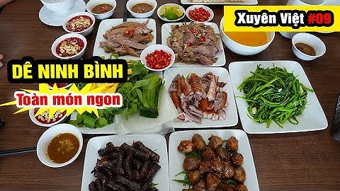 THÂM NHẬP QUÁN DÊ ĐÔNG KHÁCH NHẤT NINH BÌNH | FOOD TOUR XUYÊN VIỆT #09