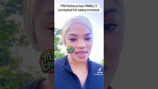 PM Holness has finally accepted his salary increase#salaryincrease#jlp #jamaica #pm #pnp#shorts #1pm