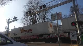 (New E-Bell) Union Pacific 5523 North @ Sacramento CA 1/14/2021