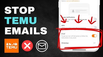 How to Stop Temu Emails and Manage Notification Settings
