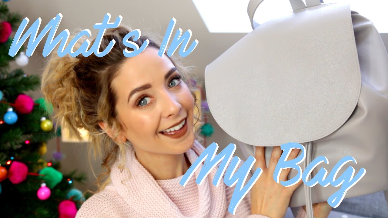 What's In My Bag 2016 | Zoella - YouTube