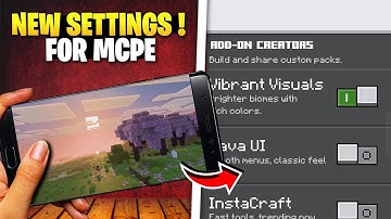 ⚙️ Vibrant Visuals ON Kaise Kare? | Minecraft Setting Season Part 6 🌈🔥