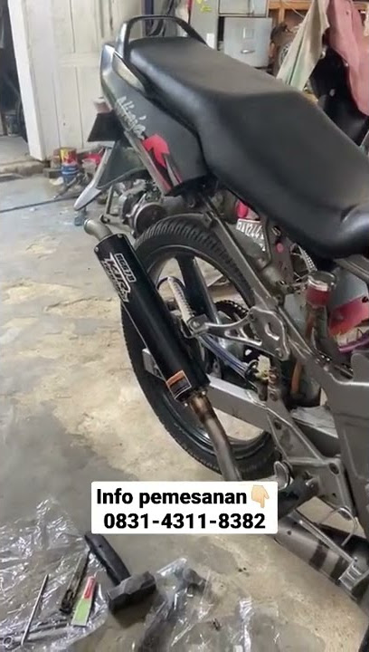 KNALPOT NINJA GALVANIS TIPE FAST-TECH KJR RACING INDONESIA