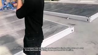 Flat Pack Container House：Convenient and efficient, ready to install and use