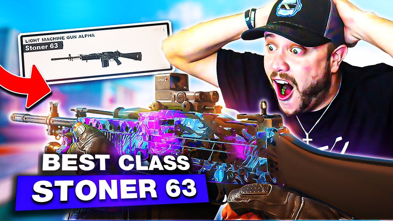 IRON SIGHT = OVERPOWERED "STONER 63" BEST CLASS SETUP in COLD WAR (BEST STONER 63 CLASS SETUP)