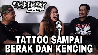 Sak Widya Siap Beradegan Berak Saat Tattooan