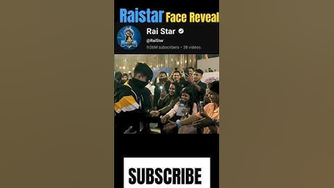 RAISTER 🥰 FACE REVEAL || #raistar #freefiregaming​  #trendingshorts​