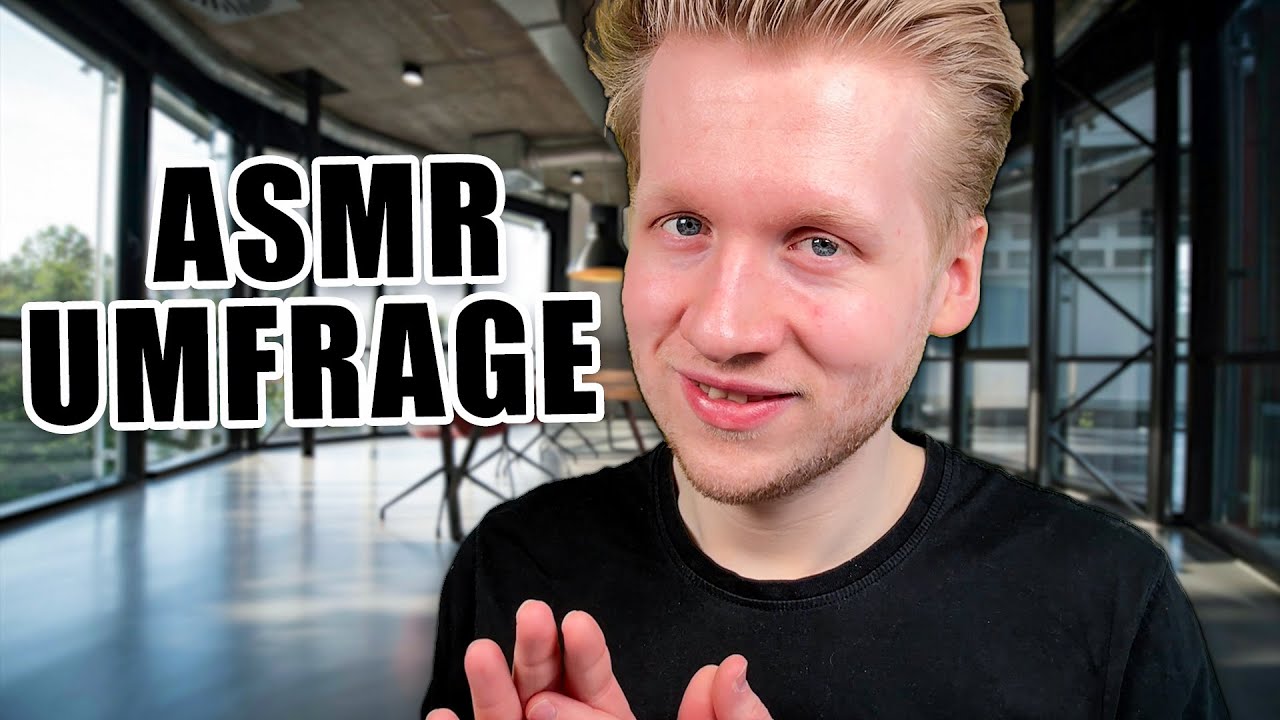 ASMR - Du nimmst an einer spannenden Umfrage teil! (Roleplay)