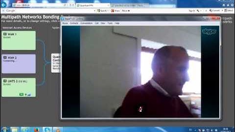 Multipath Networks - Super reliable Skype calls