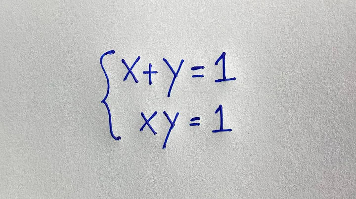 Germany | Can you solve? | A nice math olympiad algebra problems (x,y)=?