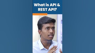 What is API & REST API? | Java Interview Question | #shorts #kiransir #javaprogramming