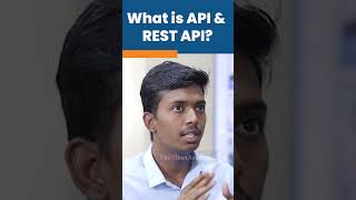 What is API & REST API? | Java Interview Question | #shorts #kiransir #javaprogramming