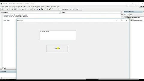 7 visual basic changing textbox value by click on  button