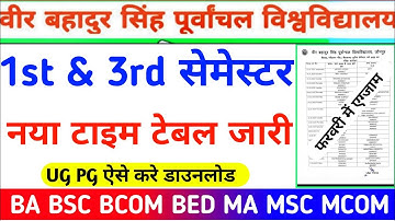 Vbspu Exam अब फरवरी मे|Vbspu News Today|Vbspu Time Table 2023|Vbspu Exam Date 2023|Vbspu Exam News