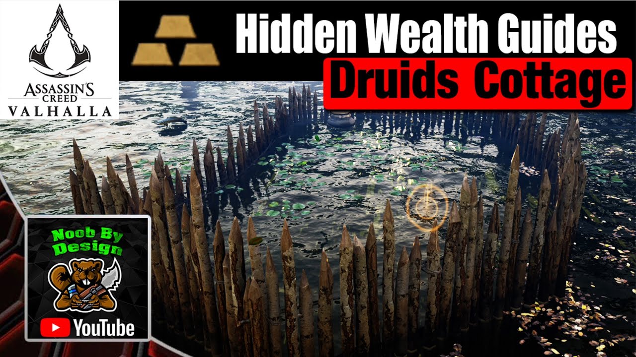 How to get the Druid Cottage Hidden Wealth - Assassins Creed Valhalla