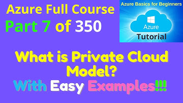 What Private Cloud Model Example