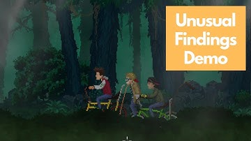 Unusual Findings Demo - 1980s inspired point and click adventure