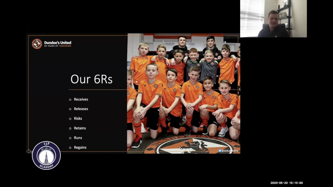 Dundee United FC Academy Director, Andy Goldie talks to It's Just Football Academy