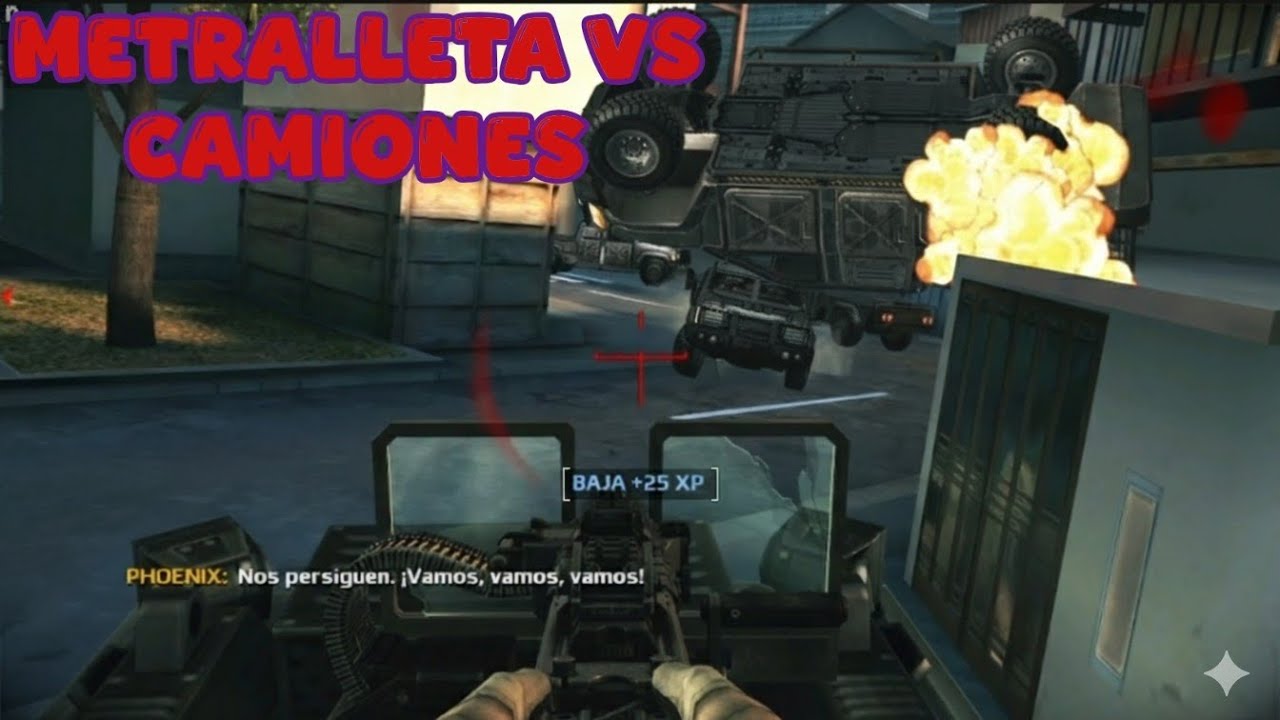 Modern combat 5- ahora metralletas con camiones modo historia part 6