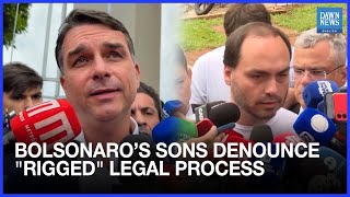 Bolsonaro’s Sons Visit Detained Former President, Claim Legal Process Is “Rigged”| Dawn News English