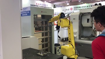 The robot system shows how to use A-ONE CNC EDM CLAMPING tool. IT is as good as EROWA 3R SYSTEM.