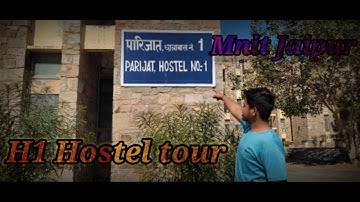 Mnit jaipur H1 Hostel tour ||(Parijaat) #mnitians