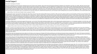 Wikipedia article YouTube read out loud