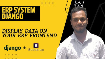 Step-by-Step Guide to Displaying Database Data on the Frontend with Django for ERP Management