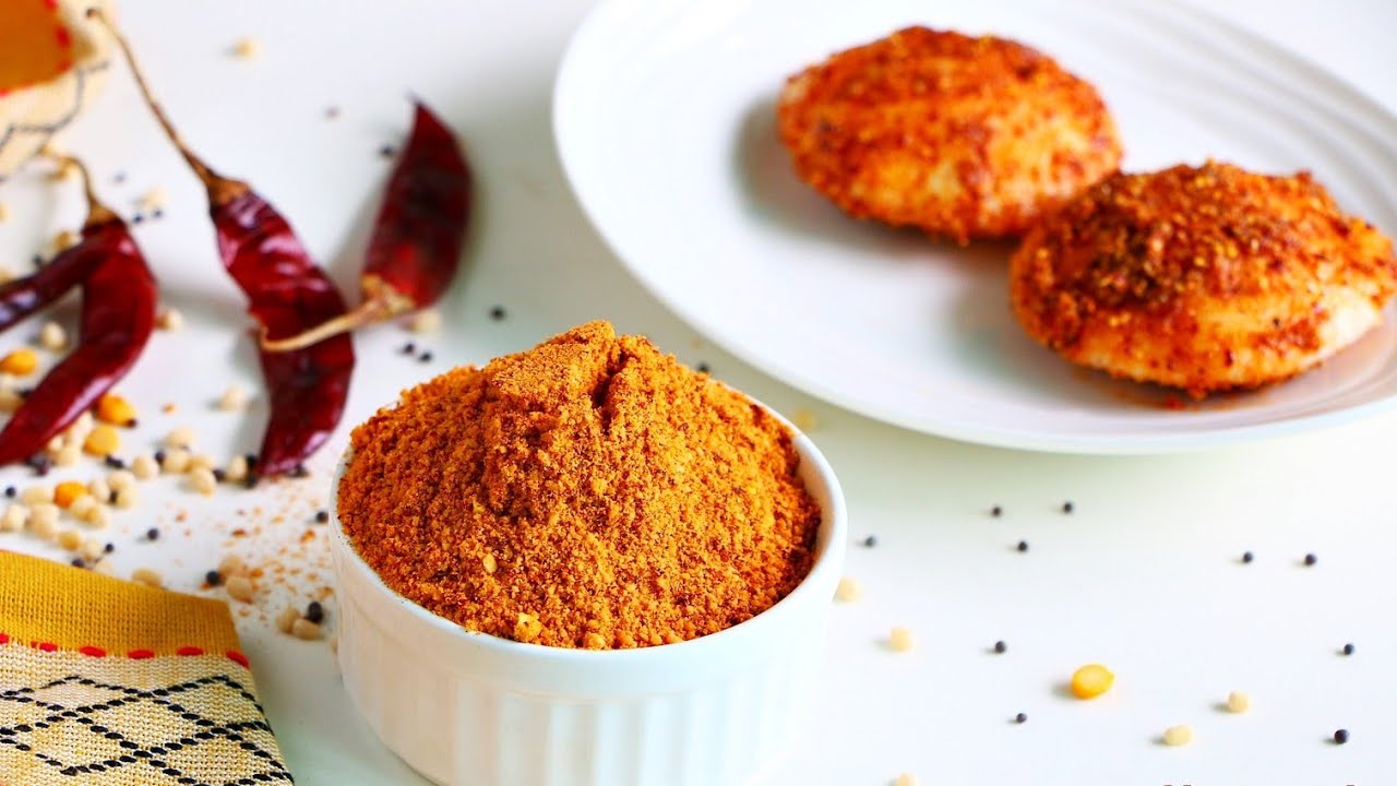 How to make idli podi at home 🫕🥣@Indiansouthernfoodculture2025 #traditional food #cooking #idli podi