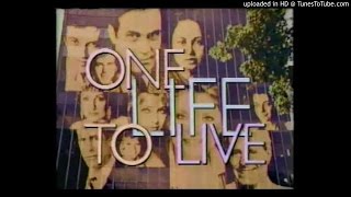 One Life To Live Closing Theme 1980S