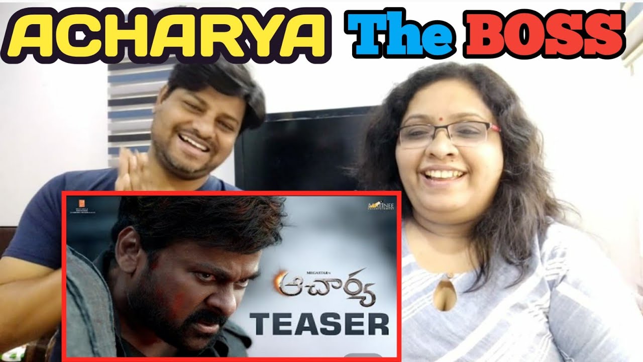 Acharya Teaser Trailer Reaction|Acharya Teaser Reaction|Megastar Chiranjeevi|Ram Charan|KoratalaSiva