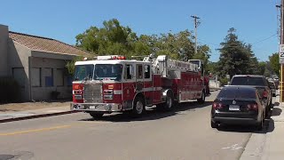 *SIMON DUPLEX* Alameda Co. Fire Dept. Truck 25 (Reserve) Responding
