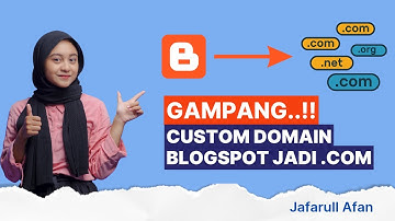 CUMA GINI? Cara Menghubungkan Domain ke Blogger (Custom Domain Anti Ribet)! Dijamin Mantap!