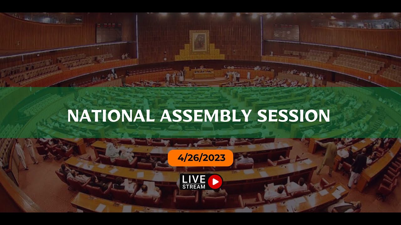 Live || National Assembly session || Intekhab HD - YouTube