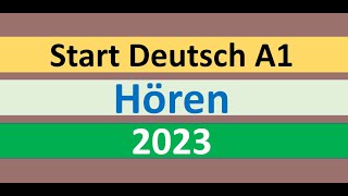 Start Deutsch A1 Hören Modelltest Mit Lösungen Am Ende Vid - 155