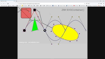 ZIM Docs - SVGContainer and SVG for #HTML #Canvas #JavaScript, #CreateJS, #ZIMjs