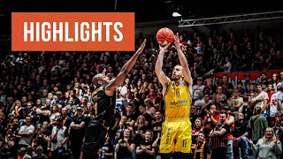 HF3: PlayOff Highlights: NINERS Chemnitz - ALBA BERLIN (Saison 2023/24)