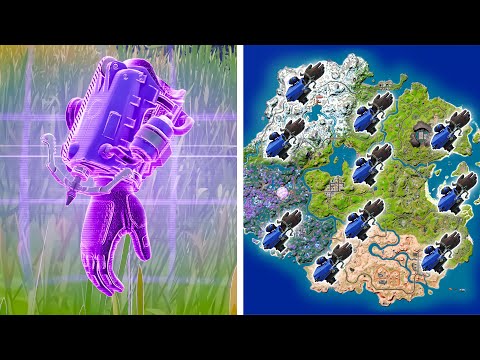 All Grapple Glove Spawn Locations in Fortnite Season 3